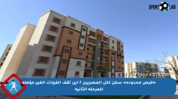 «فرص محدودة» سكن لكل المصريين 7 أين تقف الفئات الغير مؤهلة للمرحلة الثانية